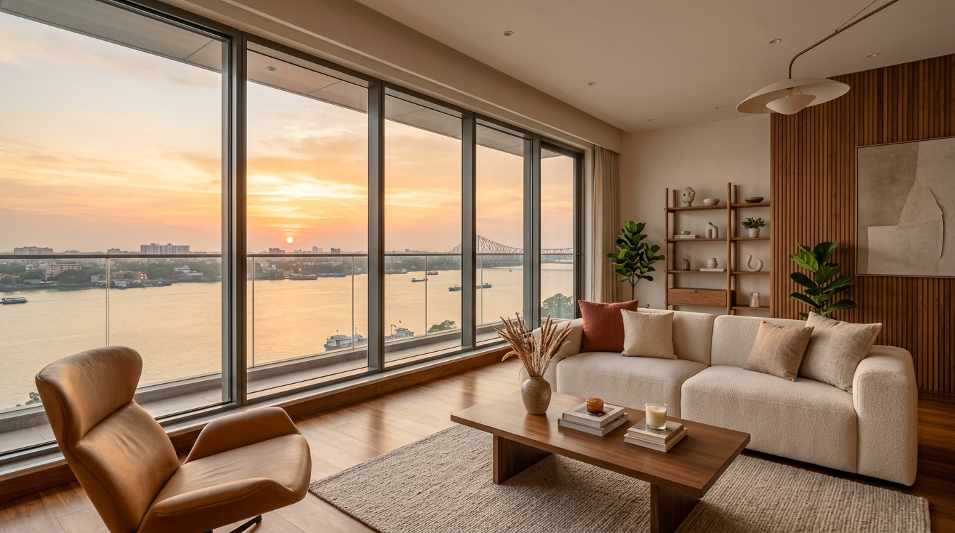 Light-filled luxury residence interior