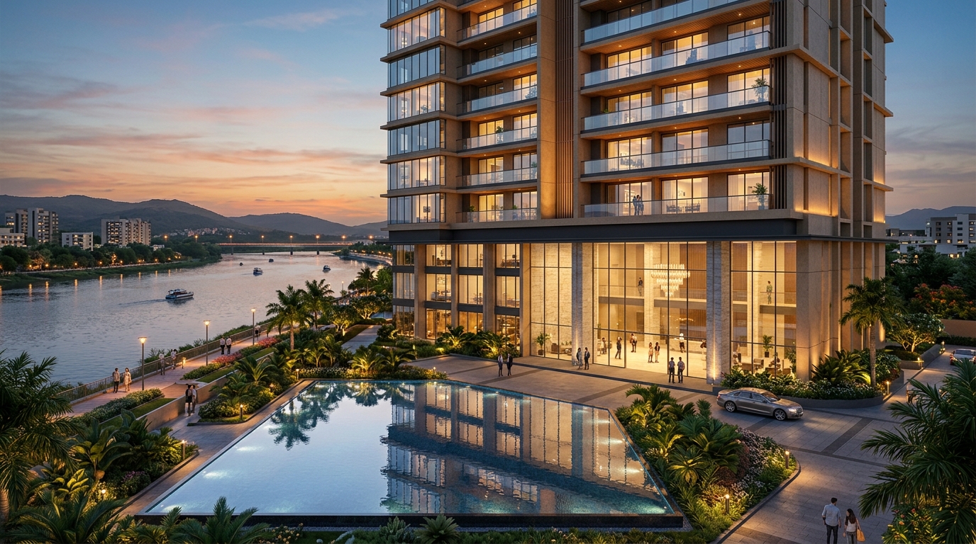 Flamingo Park facade render
